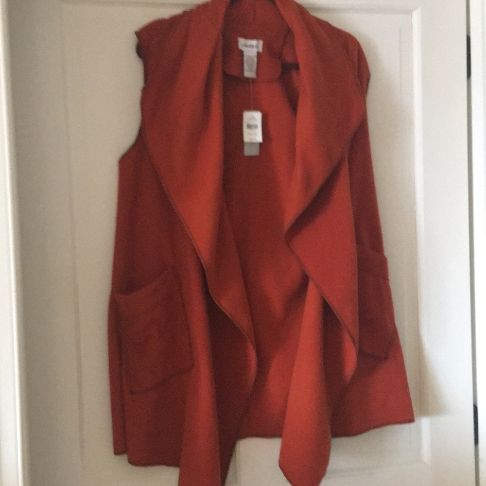 Pumpkin spice vest.